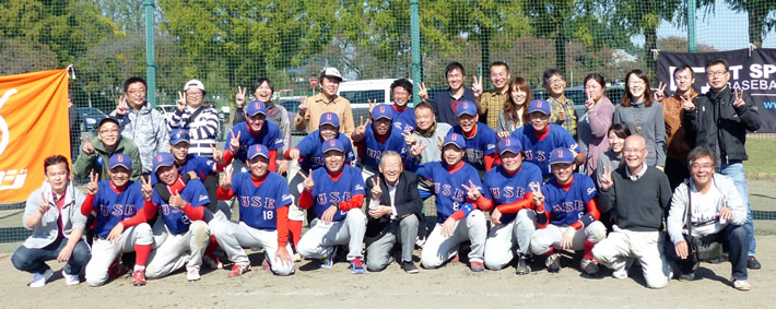 第26回IPI軟式野球大会でUSE野球部が優勝、大会2連覇を飾りました。